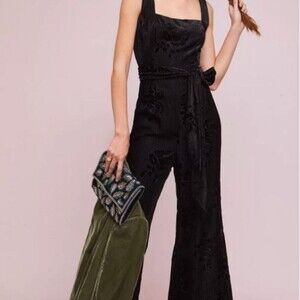 Free People Black Velvet Maxi 5 E 25